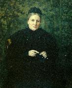 johan, portratt av konstnarens mor